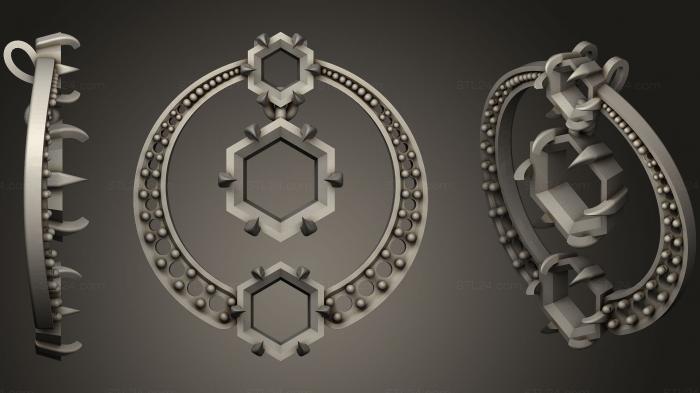 Jewelry (jewelry 154, JVLR_0601) 3D models for cnc